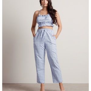 NWT Tobi Two-Piece Plaid Set